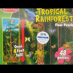 Melissa & Doug Colorful Tropical Rainforest Puzzle